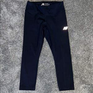 New Balance Crop Navy Leggings Size S